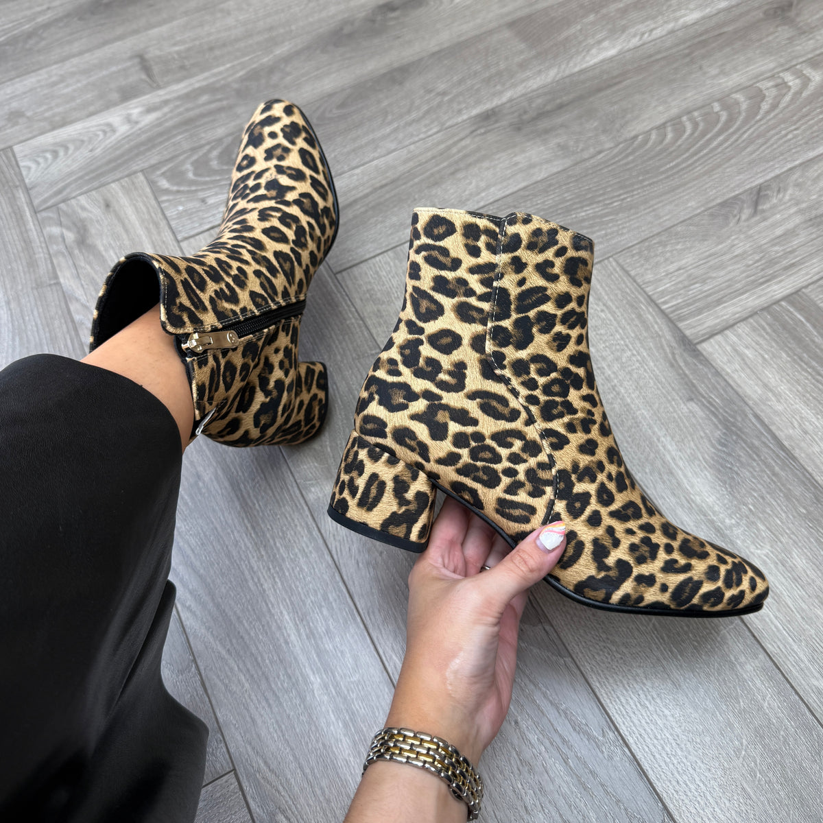 Olyvea Leopard Stiefeletten Marco Tozzi (AW25) 2-25302-45 Leopard