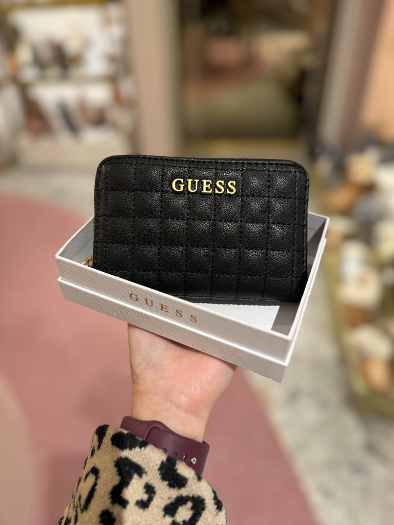 GUESS】ZIP ROUND WALLET-