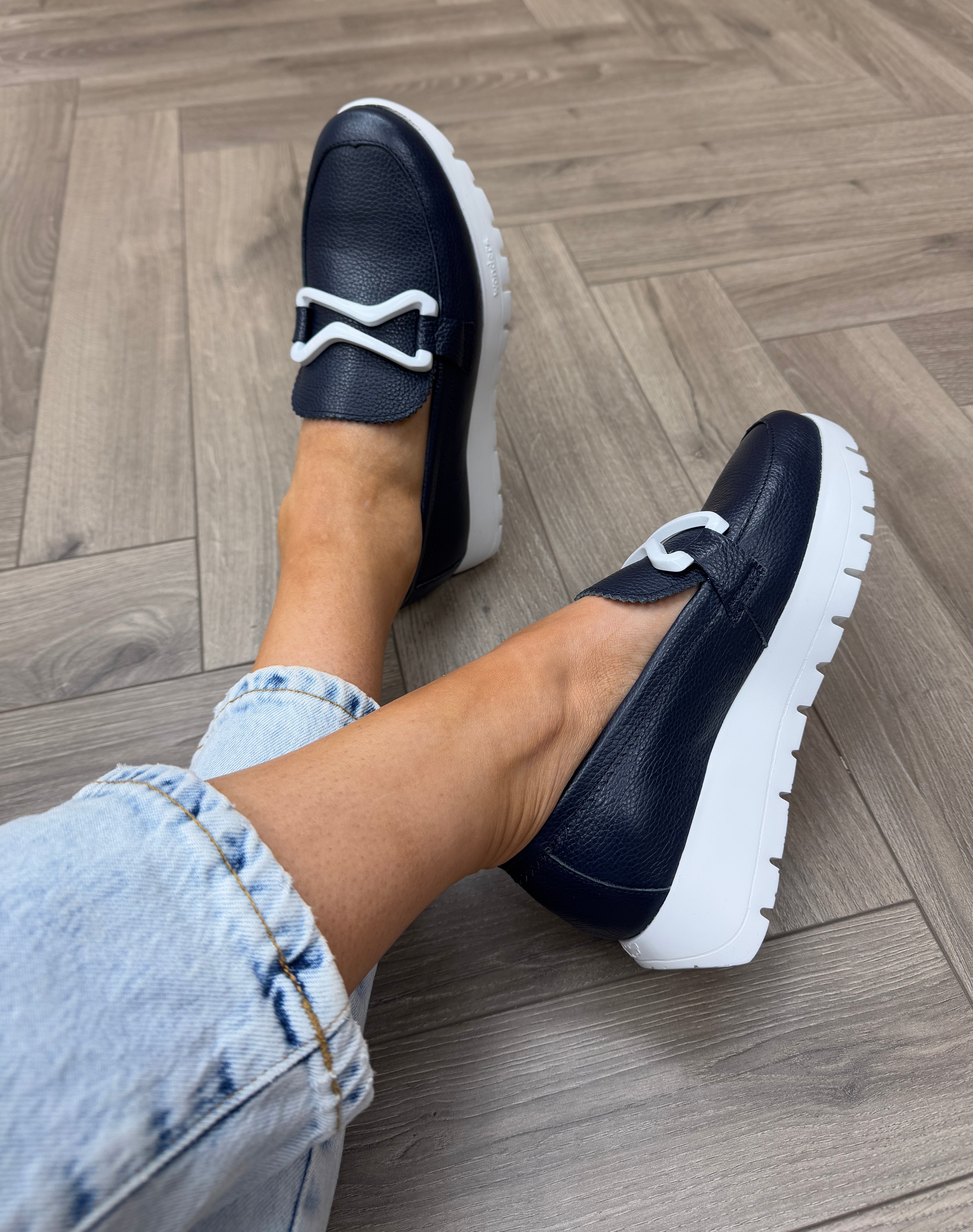 Wonders (SS25) Loafer With Buckle Detail A-2480 - Wild/Noche