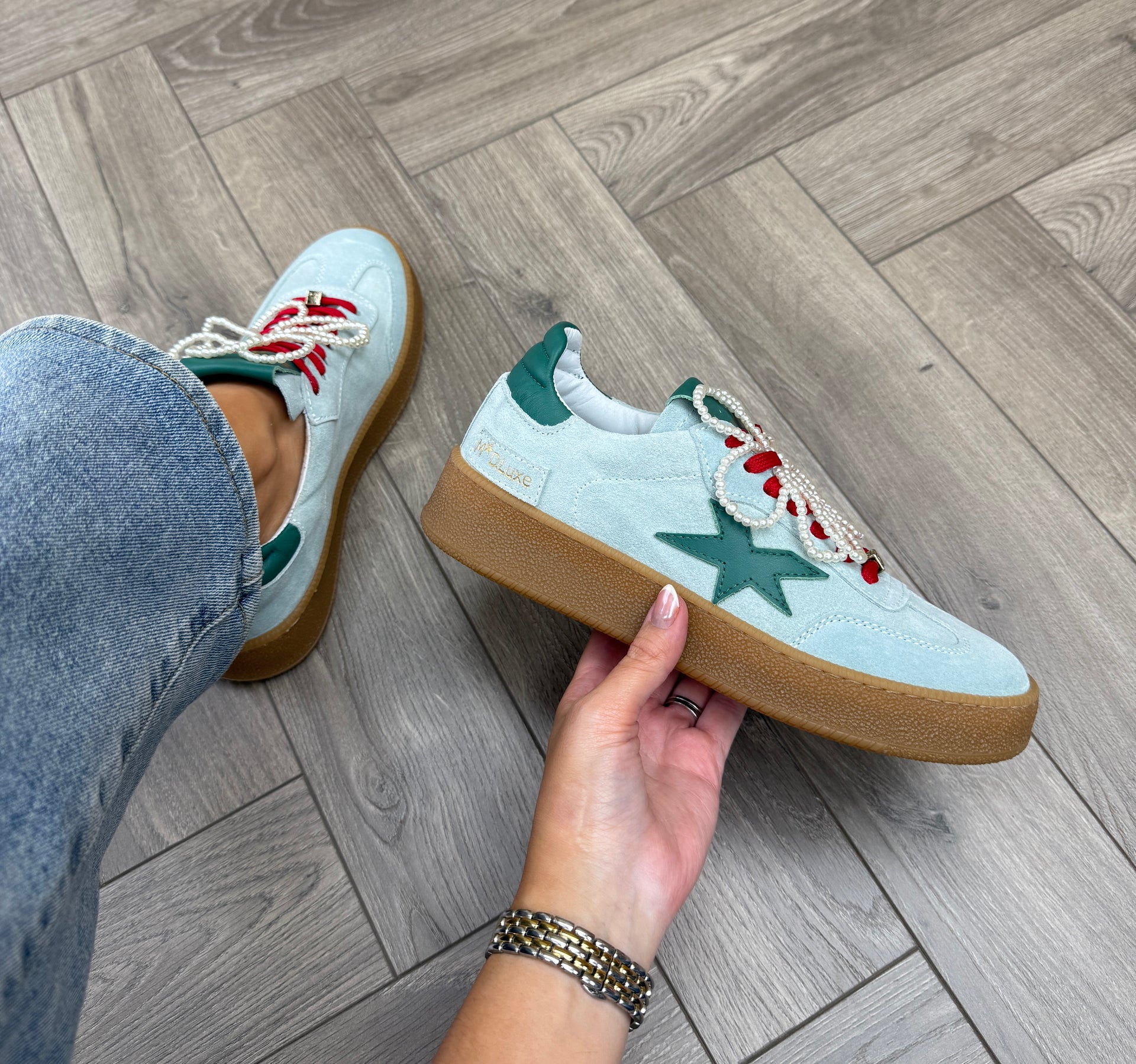 Meline Trainers Meline Shoes Shop Meline 526 ACC-SBT Gum Sole