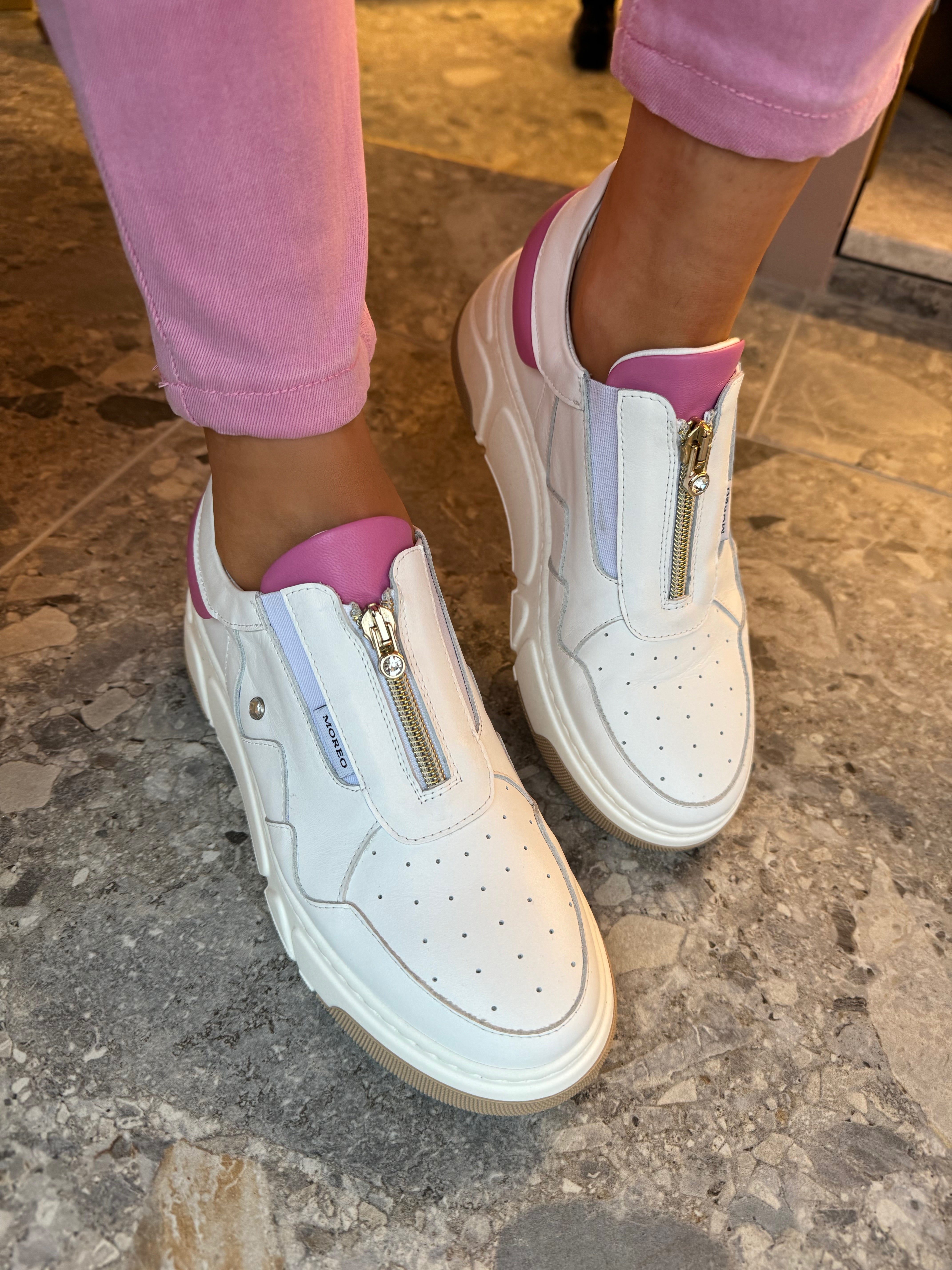 Fila disruptor 3 store zip pink trainers