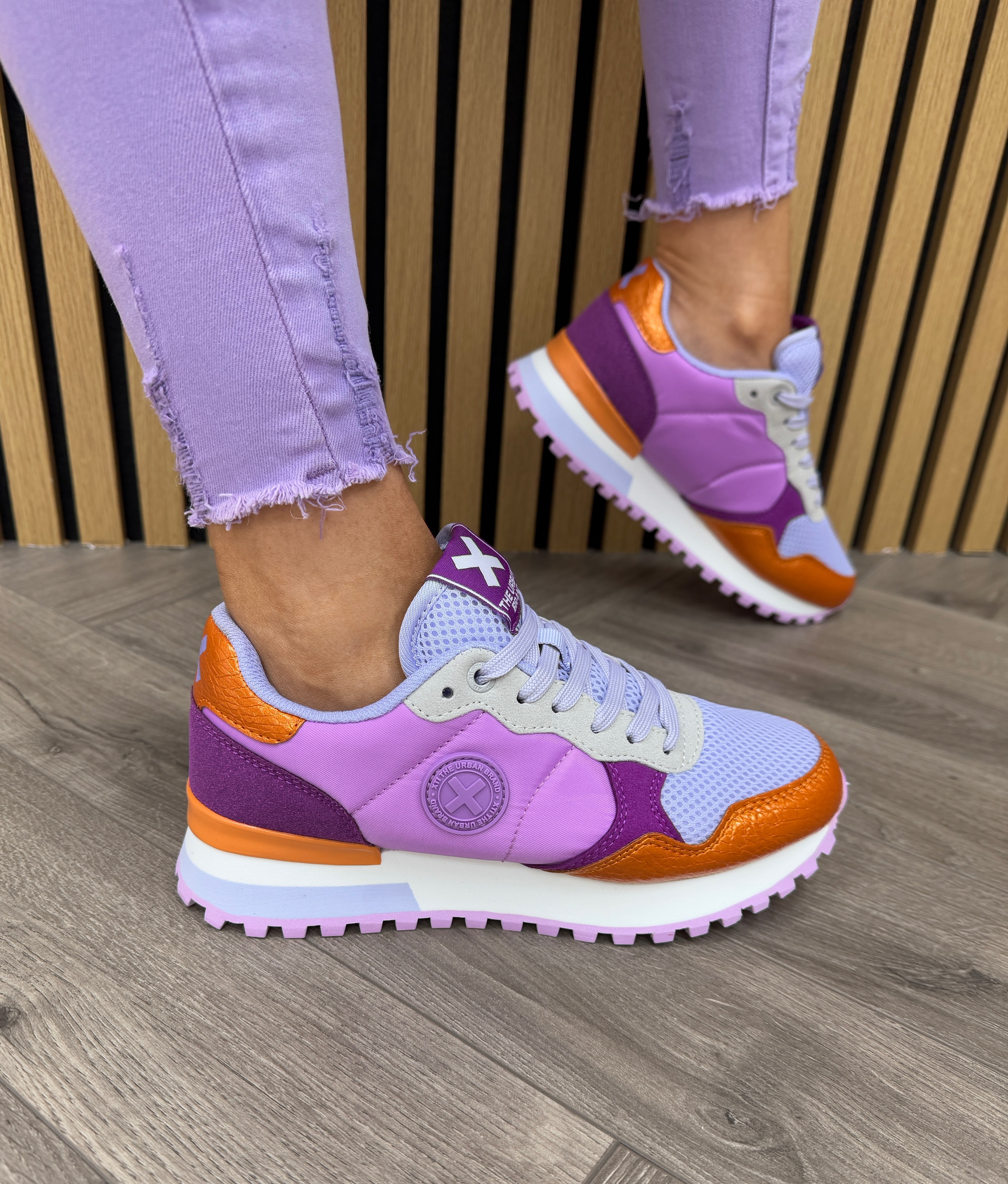 スニーカー [Jollie laide x Fluffy Citrus] Rococo Float runner : 2color FLUFFY CITRUS x JOLIELAIDE] Rococo Leto Sandals / White