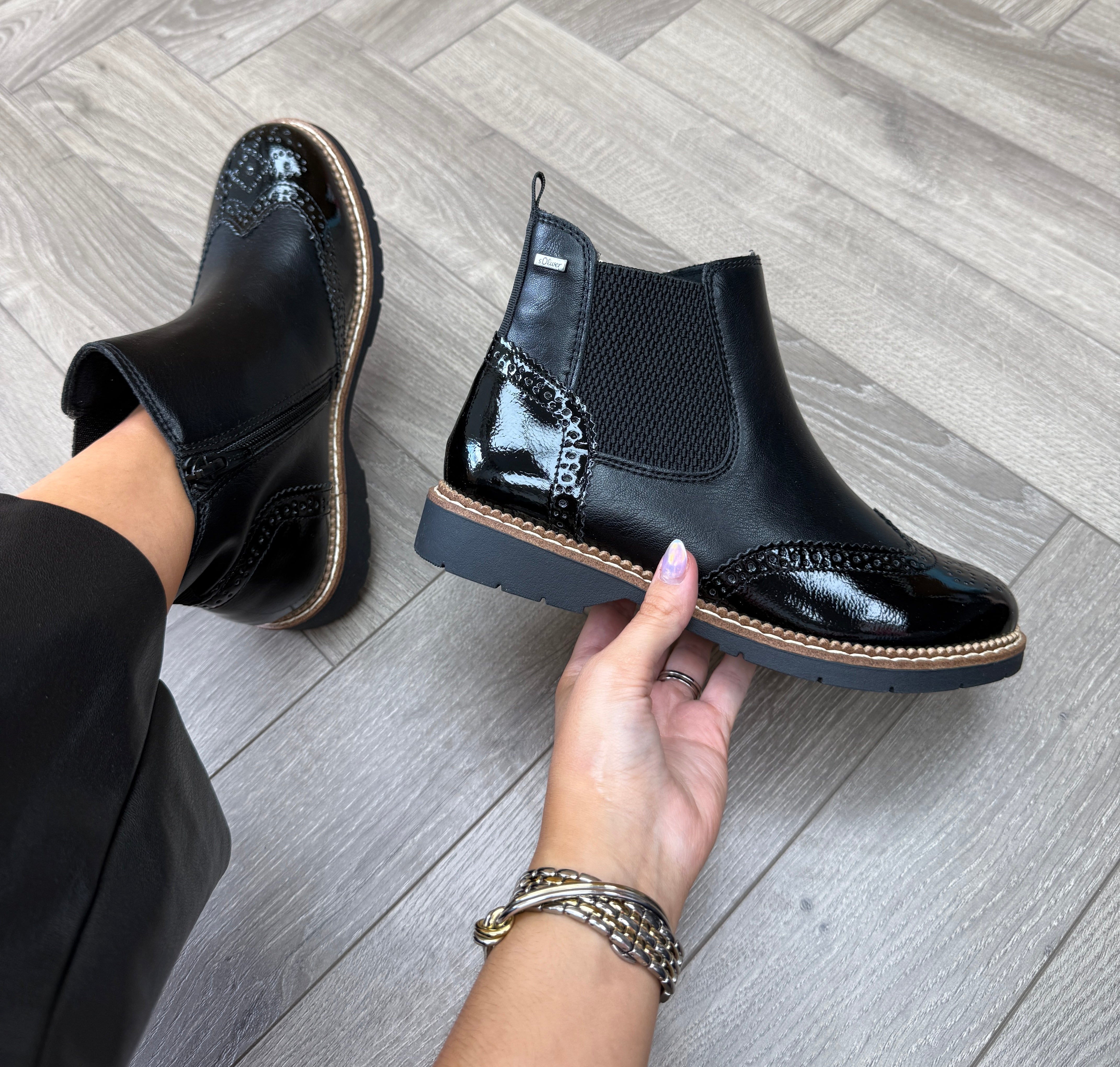 Scarpe Da Ginnastica S.Oliver Per Bambine - Tomaia Sintetica, Suola Gomma Antiscivolo, Colore Variabile - Foto 10