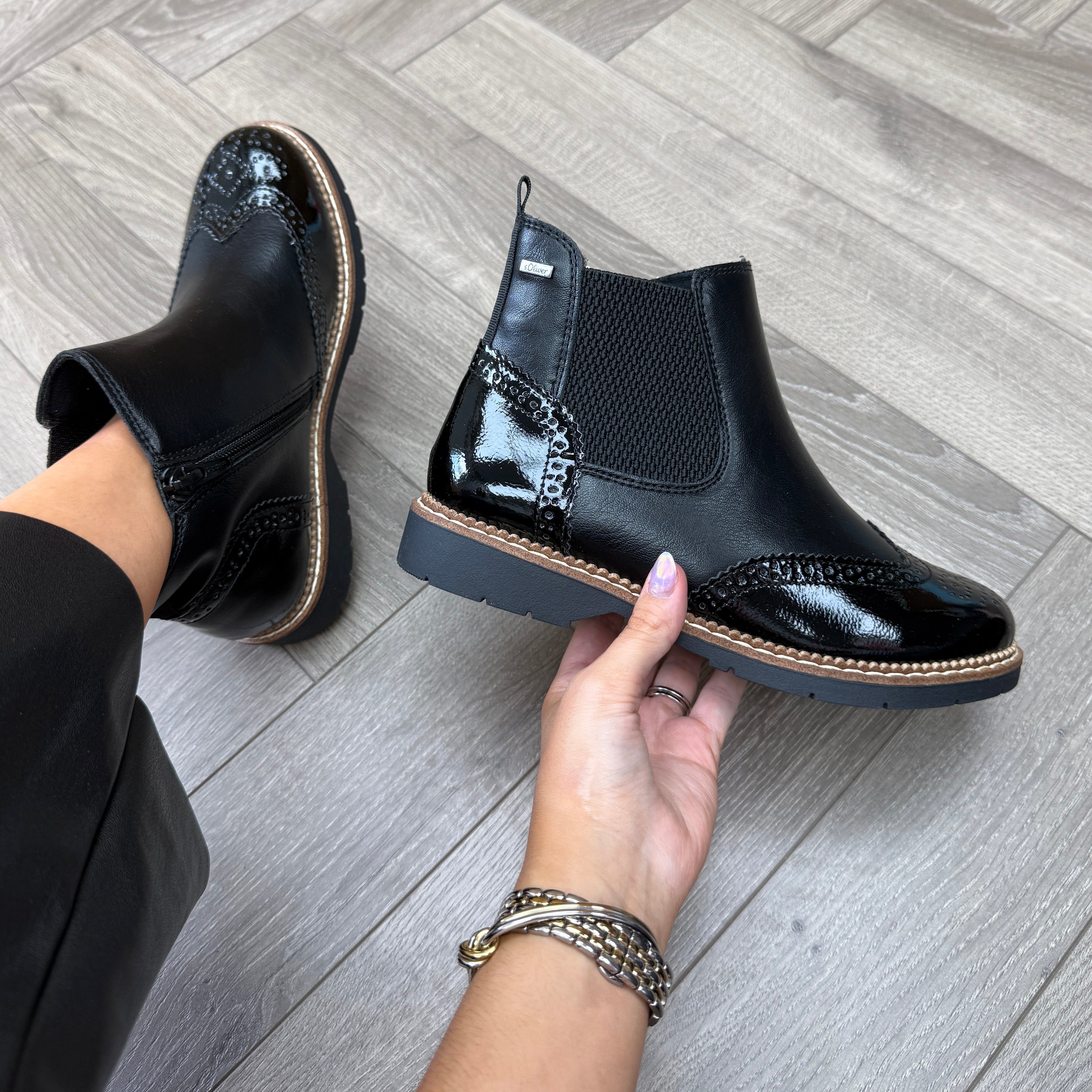 Scarpe Da Ginnastica S.Oliver Per Bambine - Tomaia Sintetica, Suola Gomma Antiscivolo, Colore Variabile - Foto 10