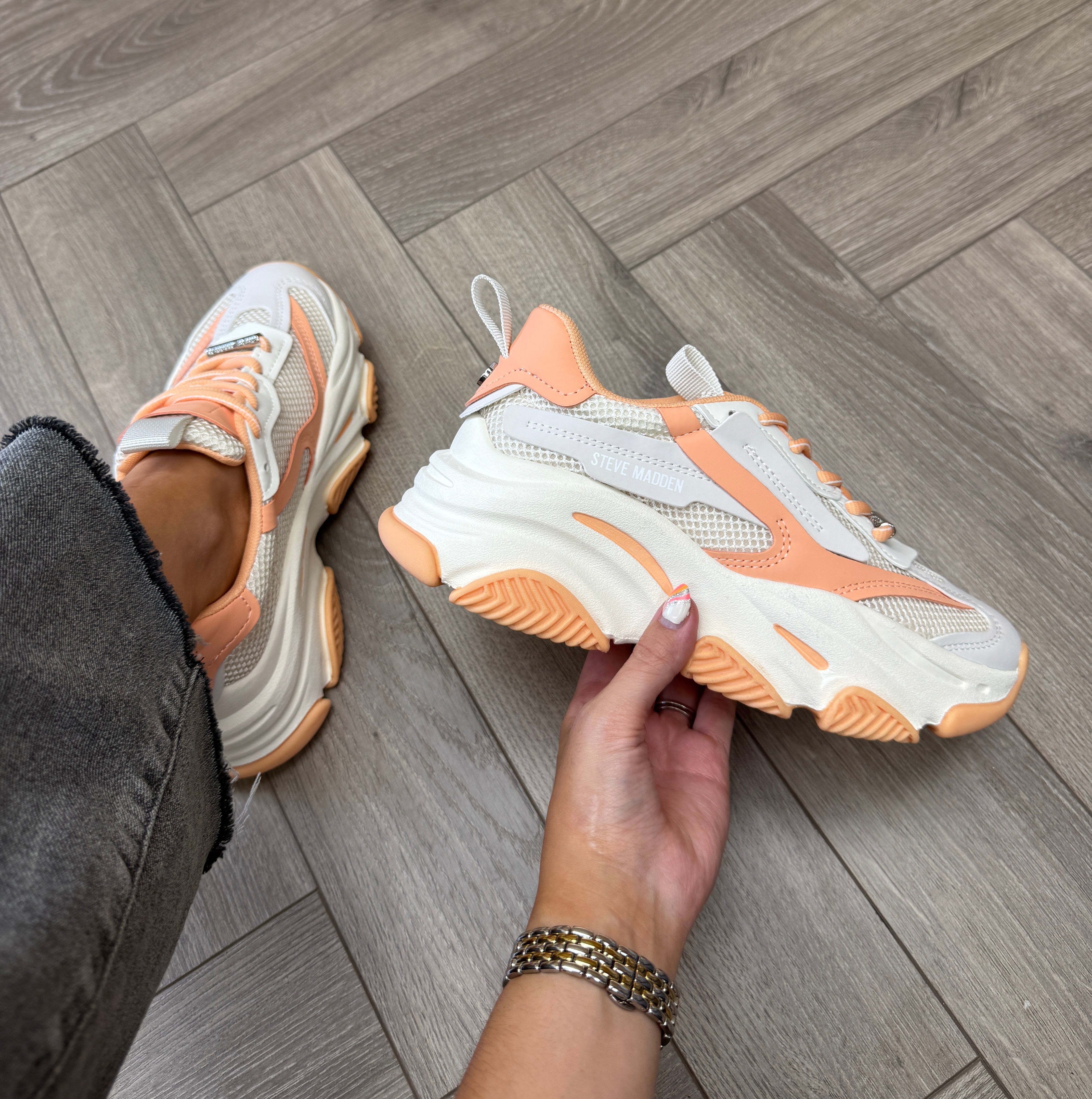 Steve Madden (AW25) 'Possession-E' Chunky Mesh Trainer