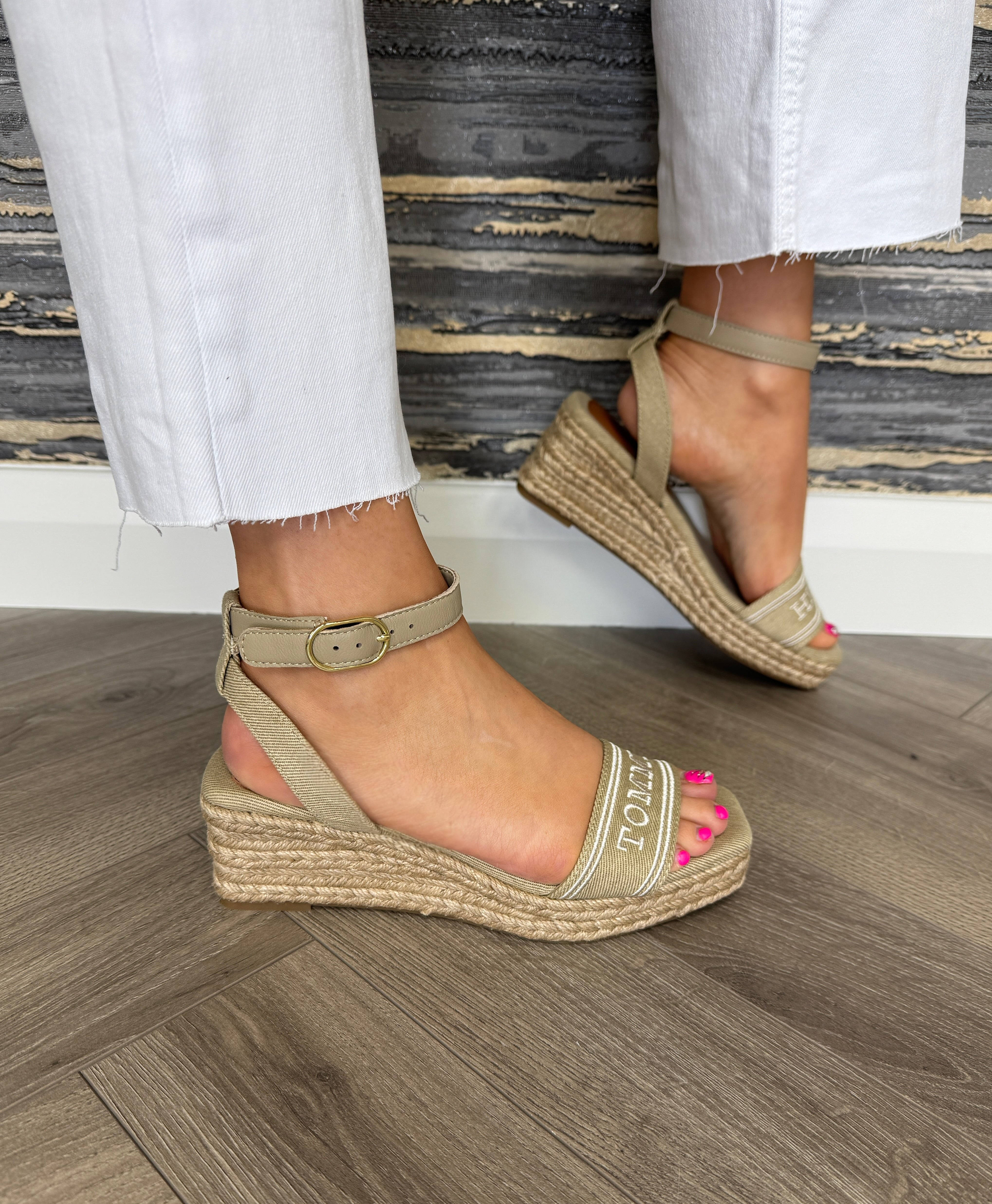 Ugg Espadrille Wedge Sandals UGG® Women's Abbot Ankle-Tie