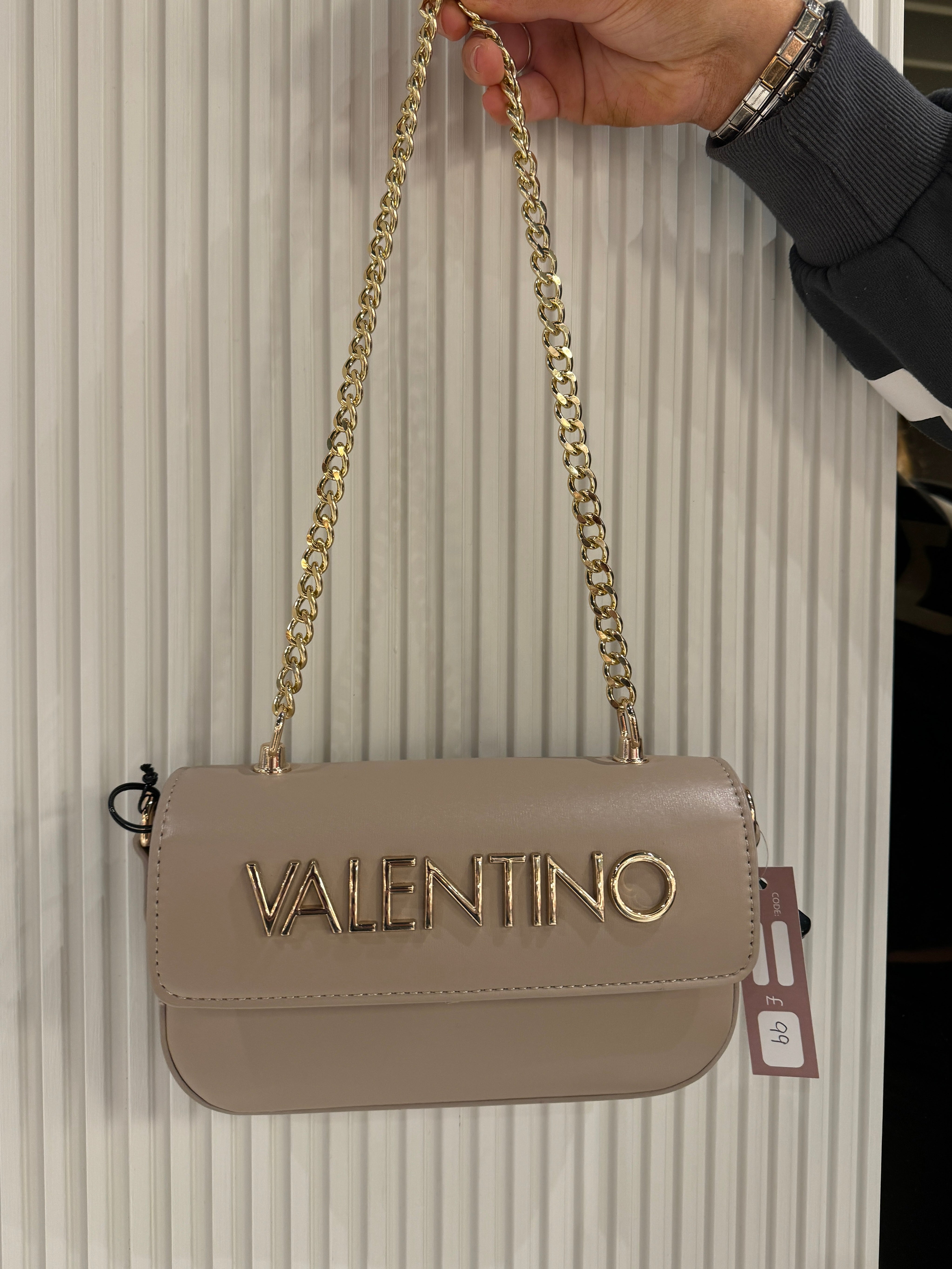 Factory Mario Valentino clutch zipper bag with dust bag