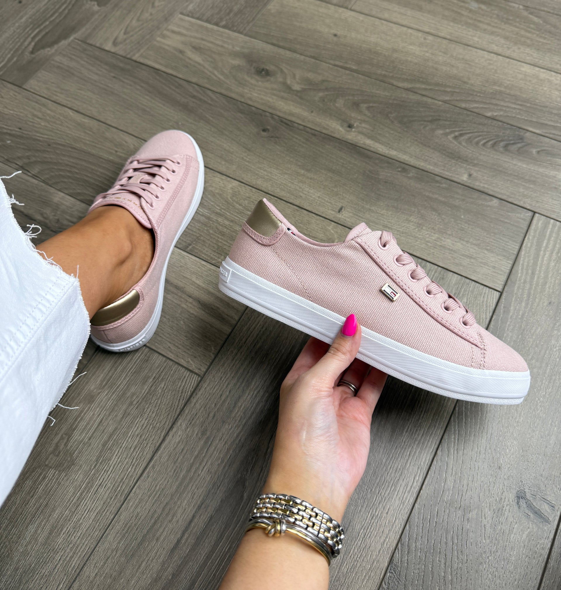 Canvas Sneaker Tommy Hilfiger Denim Sneakers Canvas Lace Up