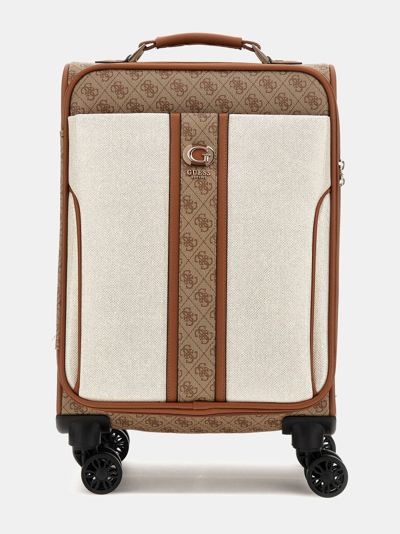 Guess A9337983 Kerima Travel Soft Touch Cabin Suitcase Natural L Fred Funk