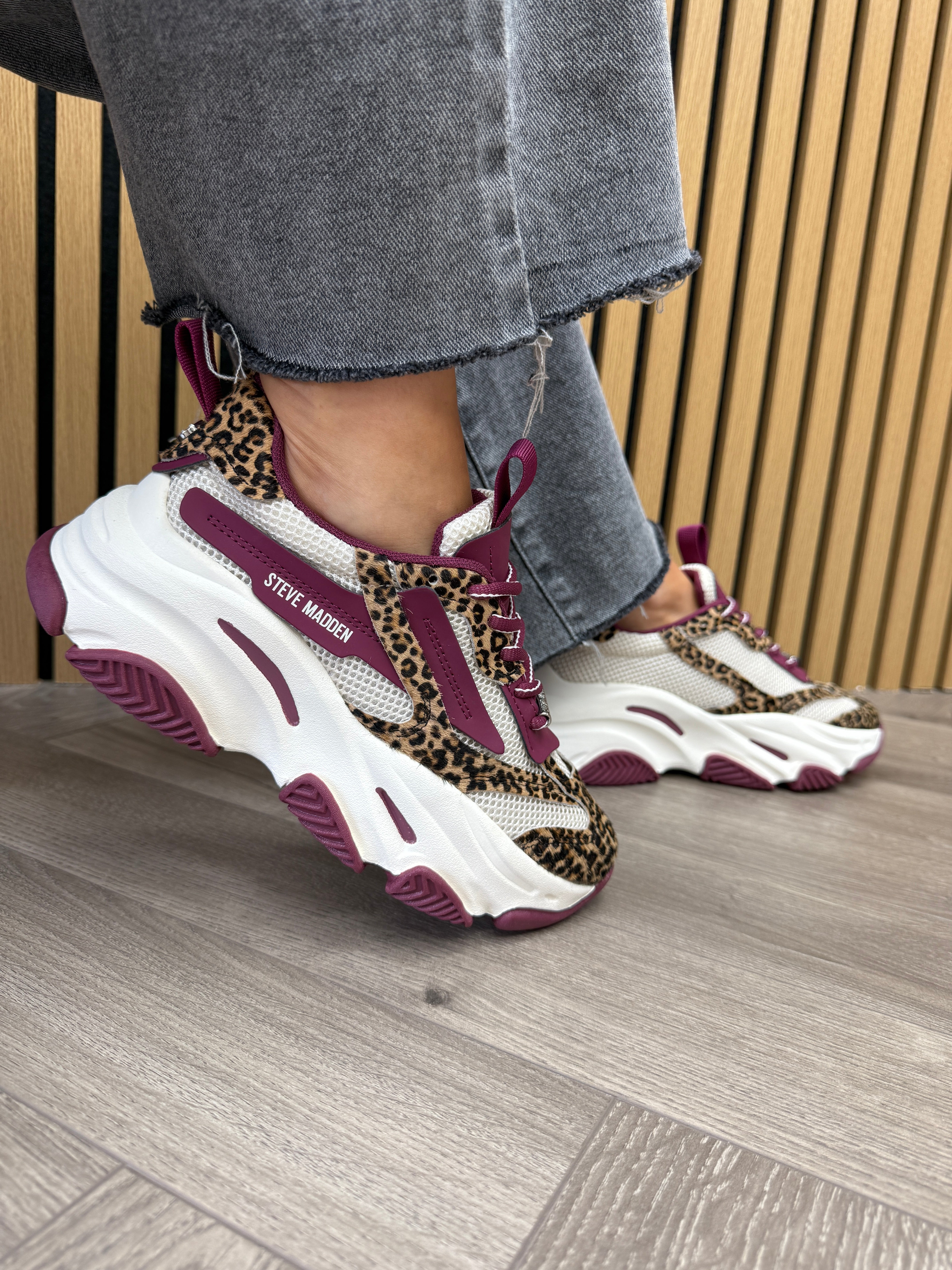 Steve Madden (AW25) 'Possession-L-E' Mesh Trainer With Steve Madden (AW25) 'Possession-L-E' Mesh Trainer With