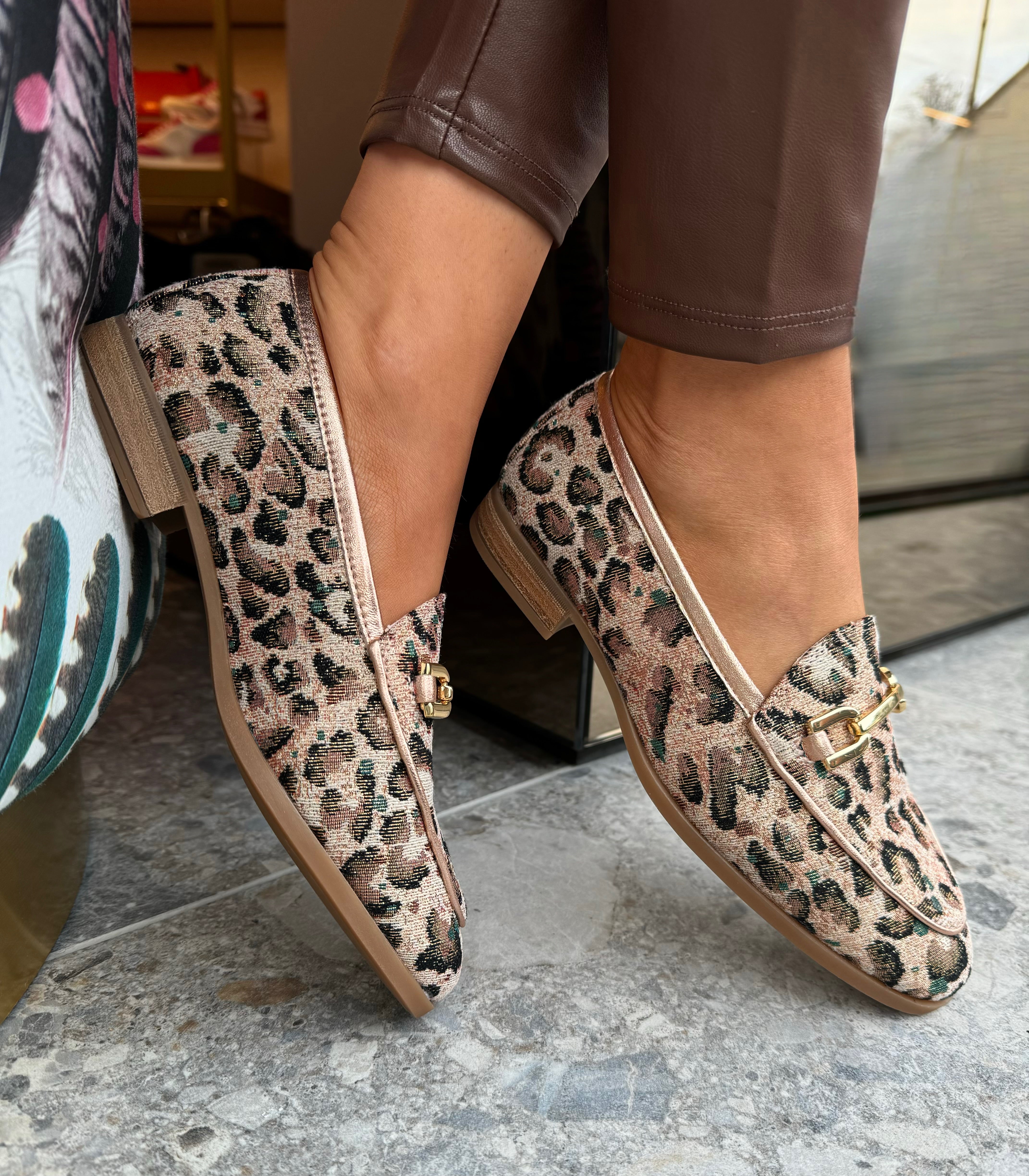 Unisa on sale leopard shoes