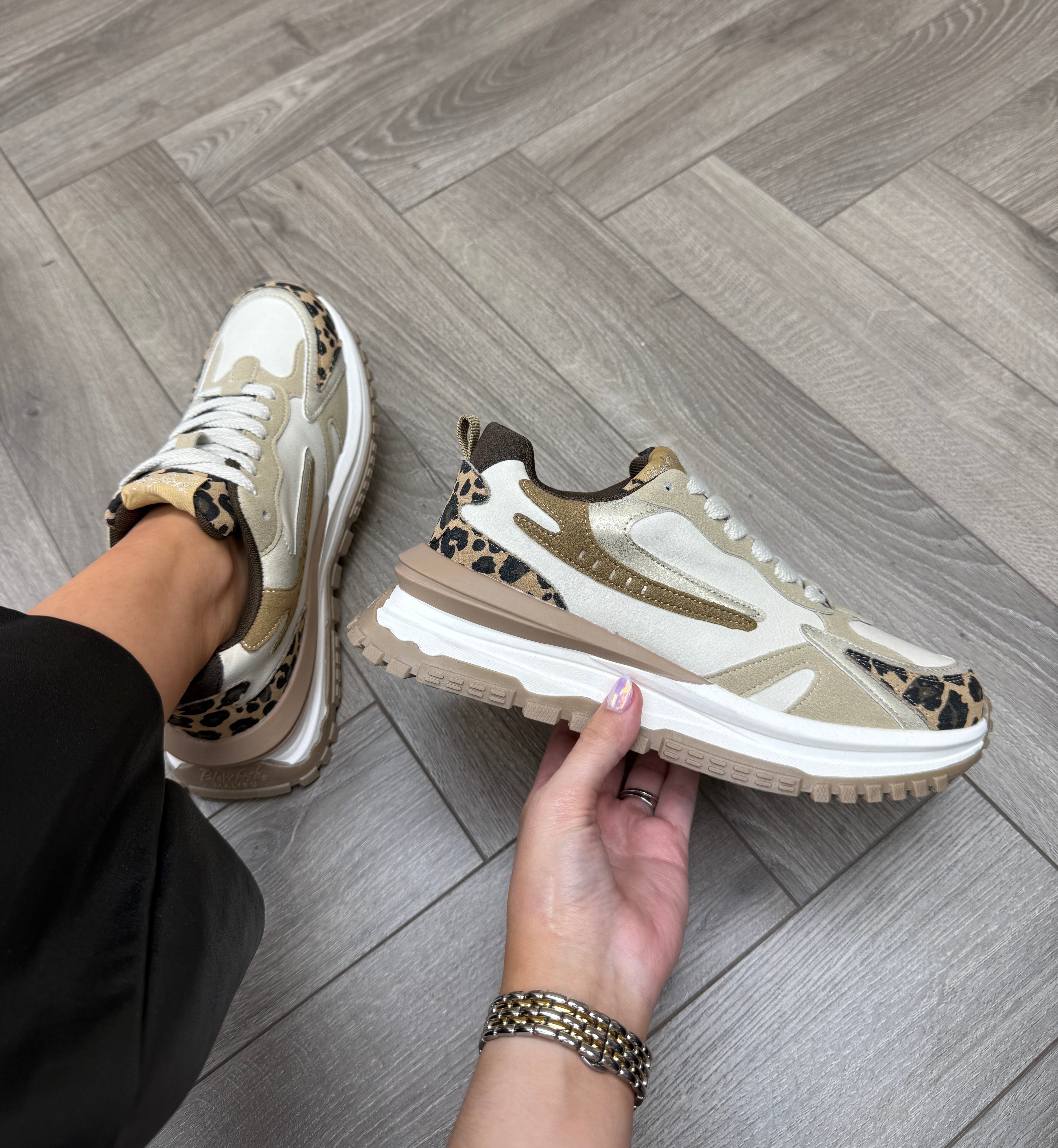 Leo Blowfish Animal Print Sneakers Blowfish (AW25) J2104M7255