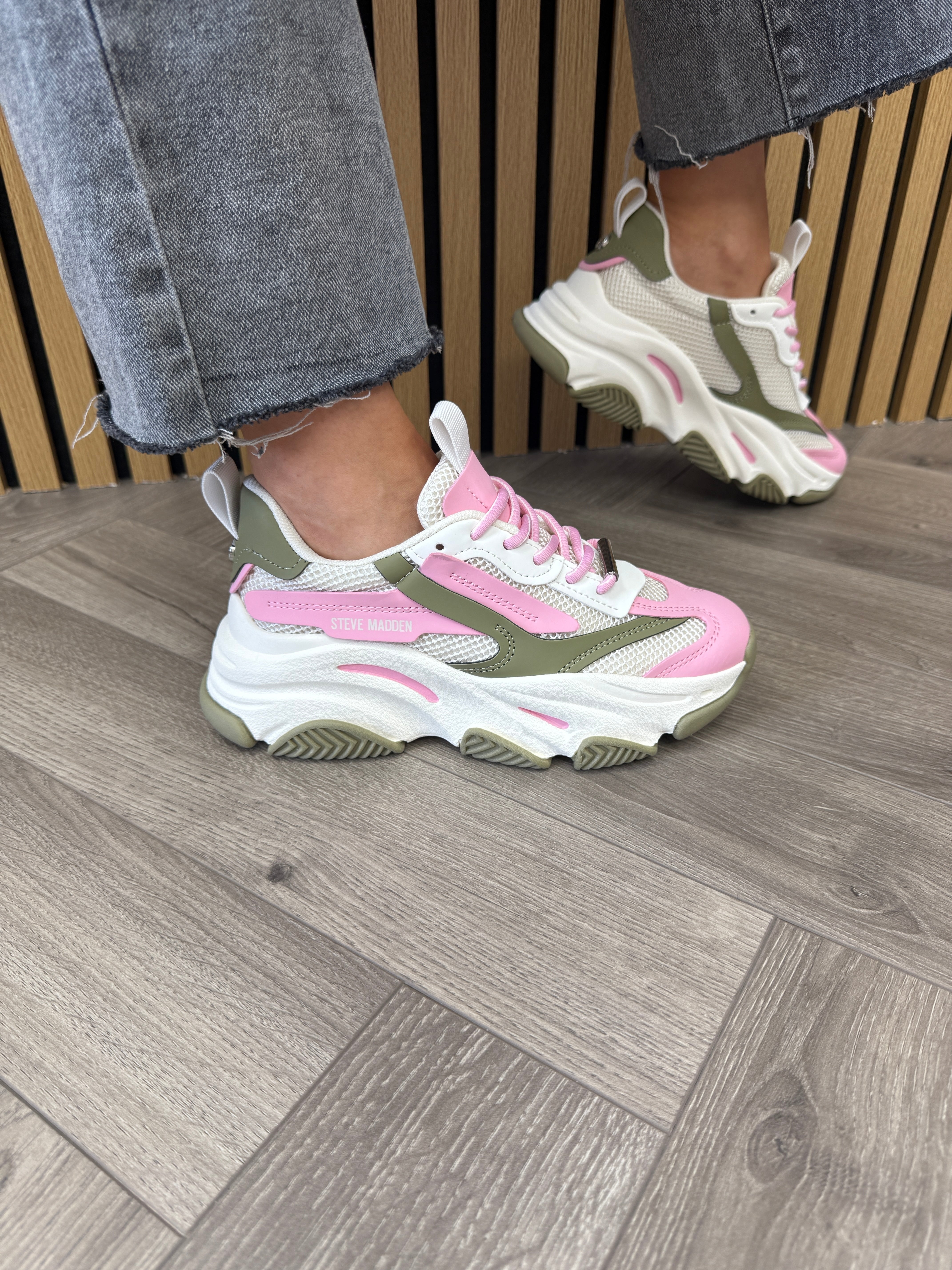 Steve Madden (AW25) 'Possession-E' Chunky Mesh Trainer