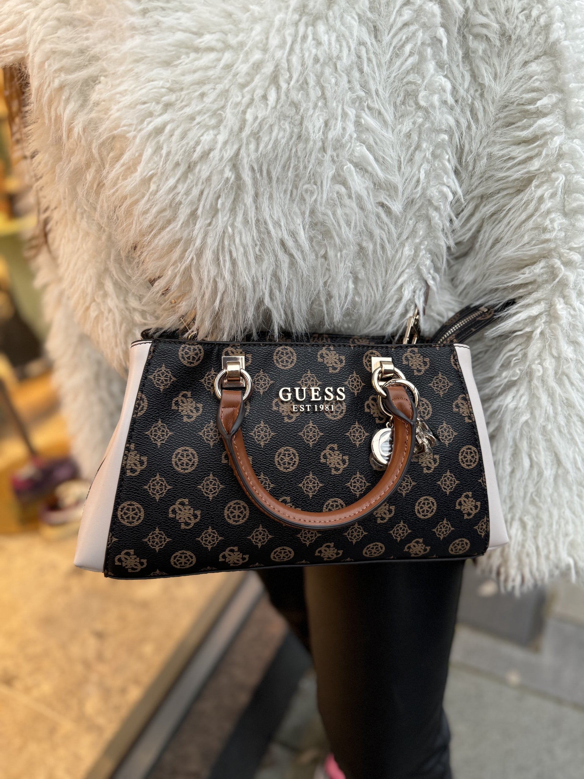 GUESS top handle cheapest handbags